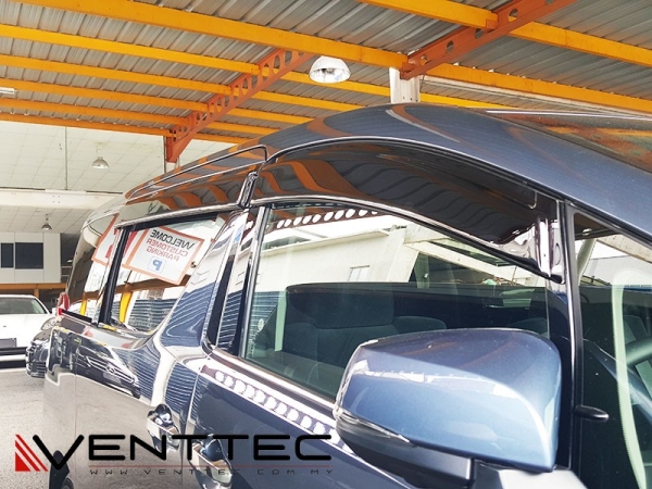 TOYOTA ALPHARD VENTTEC DOOR VISOR