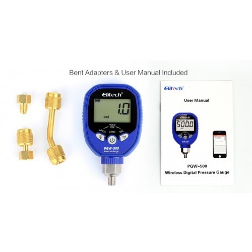 ELITECH PGW-500 WIFI WIRELESS DIGITAL PRESSURE GAUGE