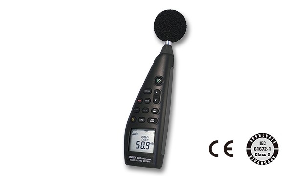 CENTER 390 DATA-LOGGING SOUND LEVEL METER (IEC 61672-1 class 2)