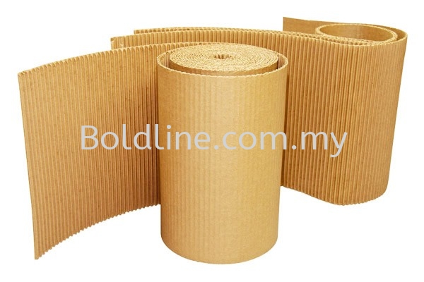 Corrugated B-Flute Single Face Roll