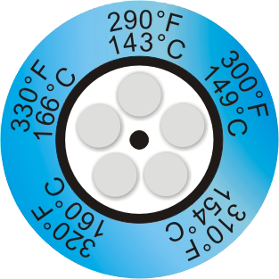 THERMAX 5 LEVEL TEMPERATURE CLOCK INDICATOR