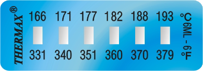 THERMAX 6 LEVEL TEMPERATURE STRIPS