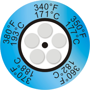 THERMAX 5 LEVEL TEMPERATURE CLOCK INDICATOR