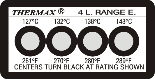 THERMAX 4 LEVEL TEMPERATURE STRIPS