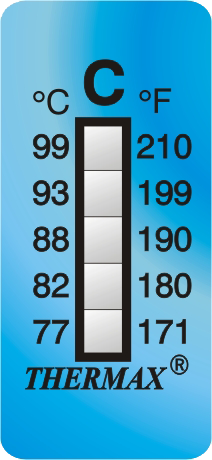 THERMAX 5 LEVEL TEMPERATURE STRIPS