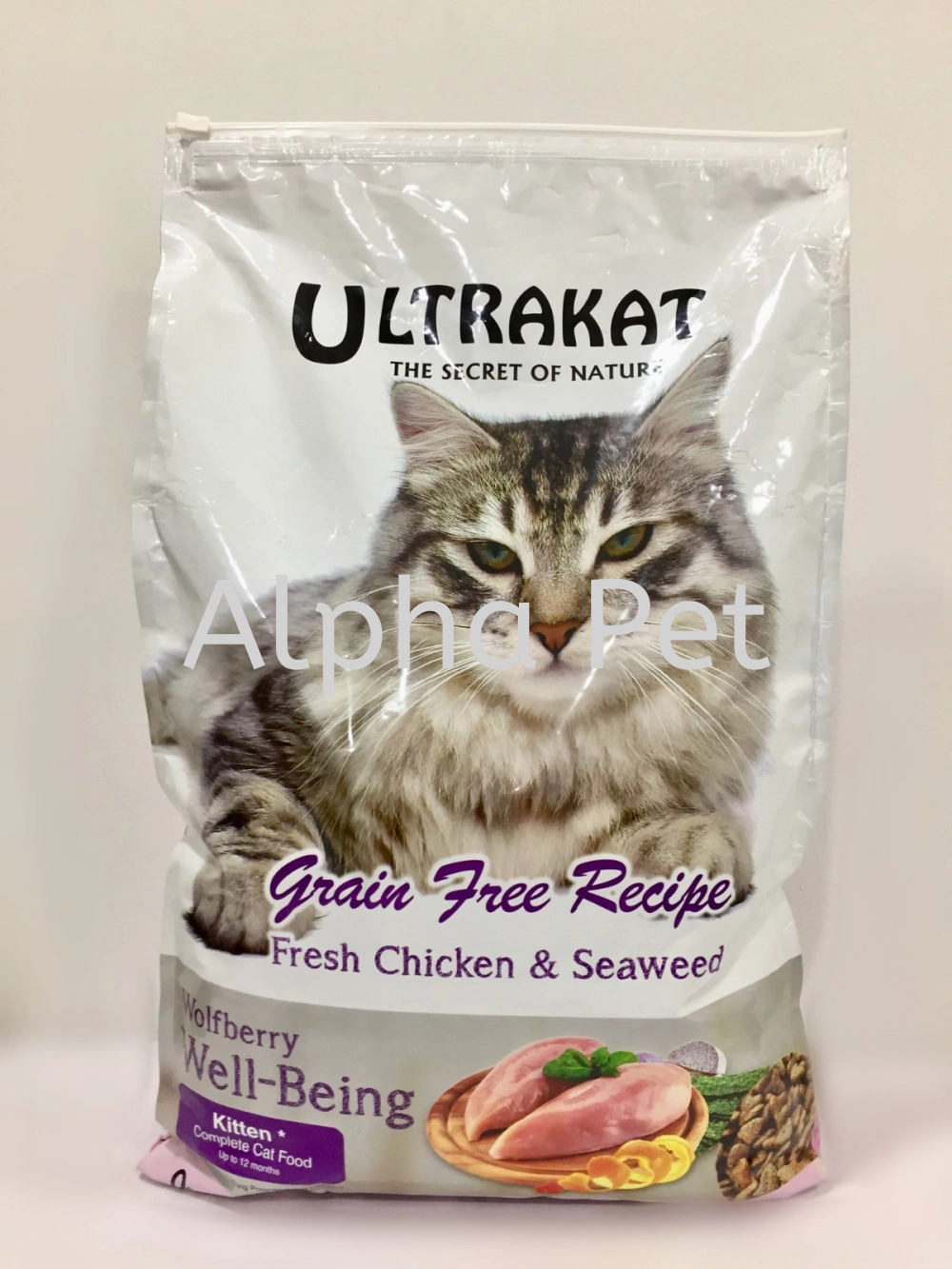 Ultrakat Grain Free Cat Food (Fresh Chicken & Seaweed)