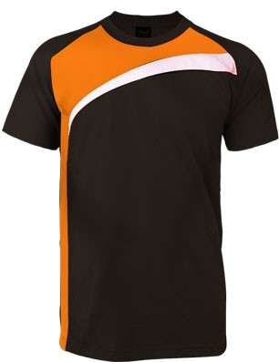 Black/Orange/White