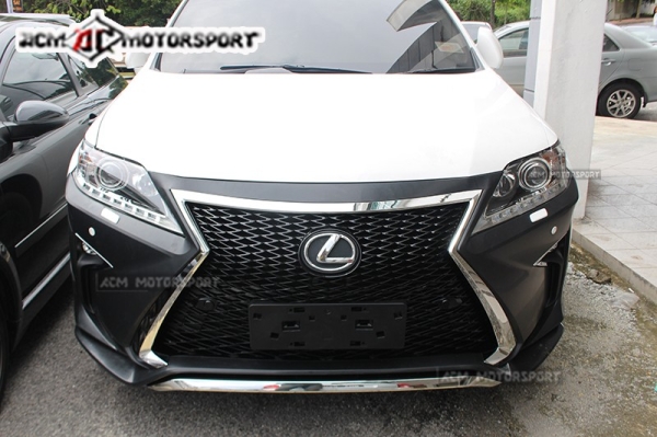 Lexus rx350 to 2016 f sport bumper coversions