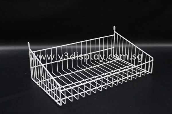 21"x12" Haging Basket Wire Mesh Accesories Display Racking Singapore Supplier, Distributor, Supply, Supplies | Y3 Display and Storage Pte Ltd