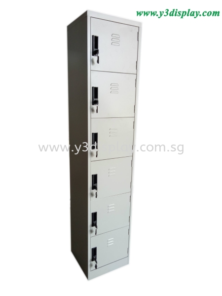 63046-6Coloum Metal Locker Steel Cabinet Office Equipment Singapore Supplier, Distributor, Supply, Supplies | Y3 Display and Storage Pte Ltd