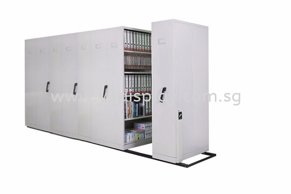 63052-ST-138-8B 8BAY MOBILE COMPACTOR Steel Cabinet Office Equipment Singapore Supplier, Distributor, Supply, Supplies | Y3 Display and Storage Pte Ltd