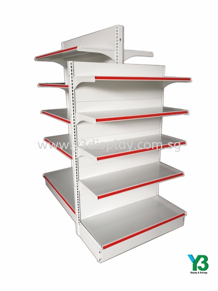 End Gondola-Back Plate Gondola Display Racking Singapore Supplier, Distributor, Supply, Supplies | Y3 Display and Storage Pte Ltd