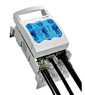 HRC-busbar-fuse-disconnector 160 A,3-pole, boxterminal