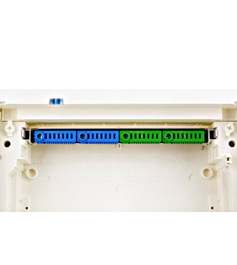 Flush-mount. Distr. Board KVM 1-r. 12/14MW-brick wall high 