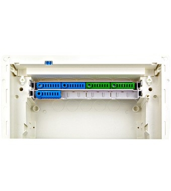 Flush-mount. Distr. Board KVM 2-r. 24/28MW-brick wall high 