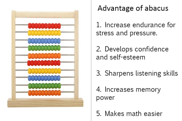 Advantage of learning abacus