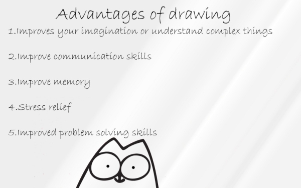 Advantage of drawing