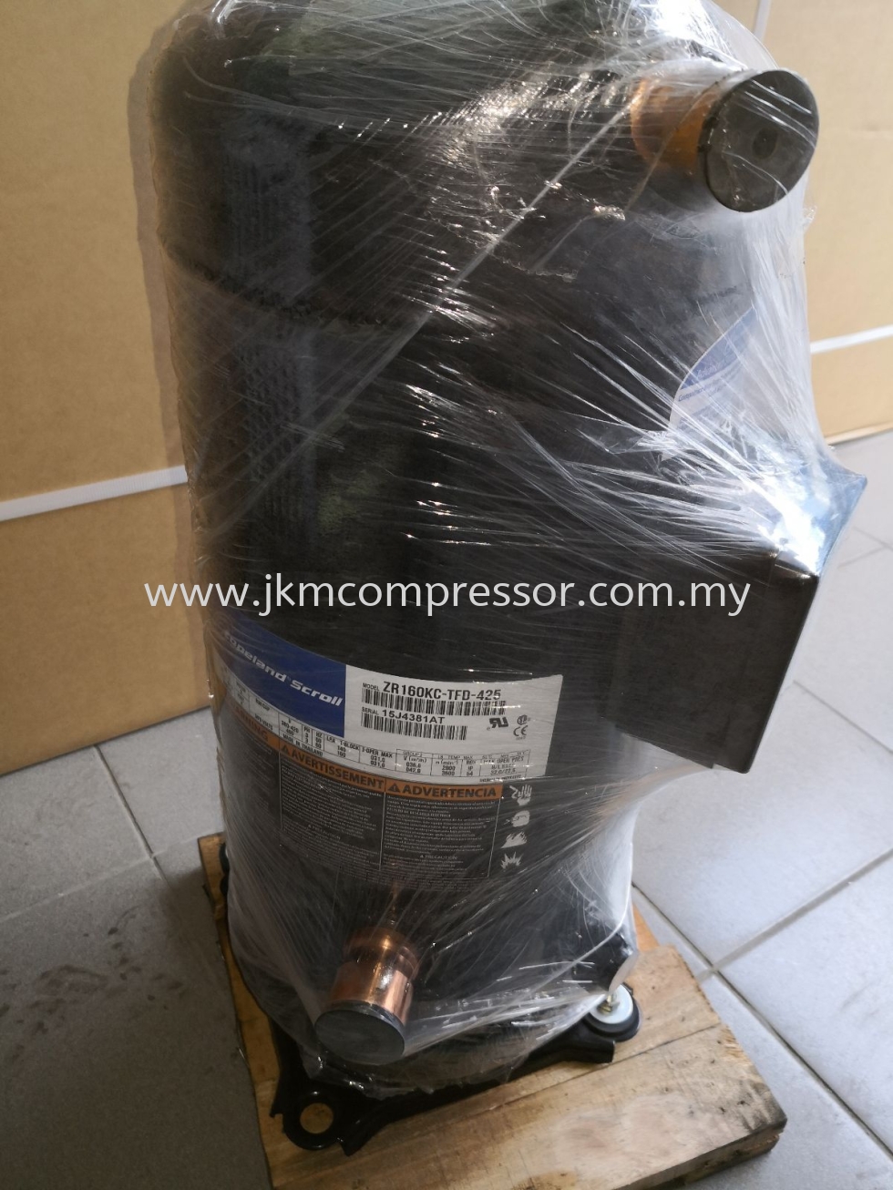 COPELAND SCROLL COMPRESSOR ZR / ZP / ZB / ZRD / ZF / ZW / ZPD / ZRH SERIES