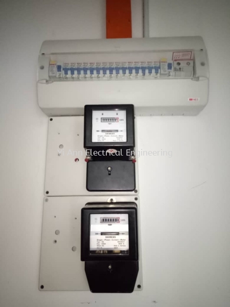 Install anolog single phase sub meter to monitor air cond usage for each room