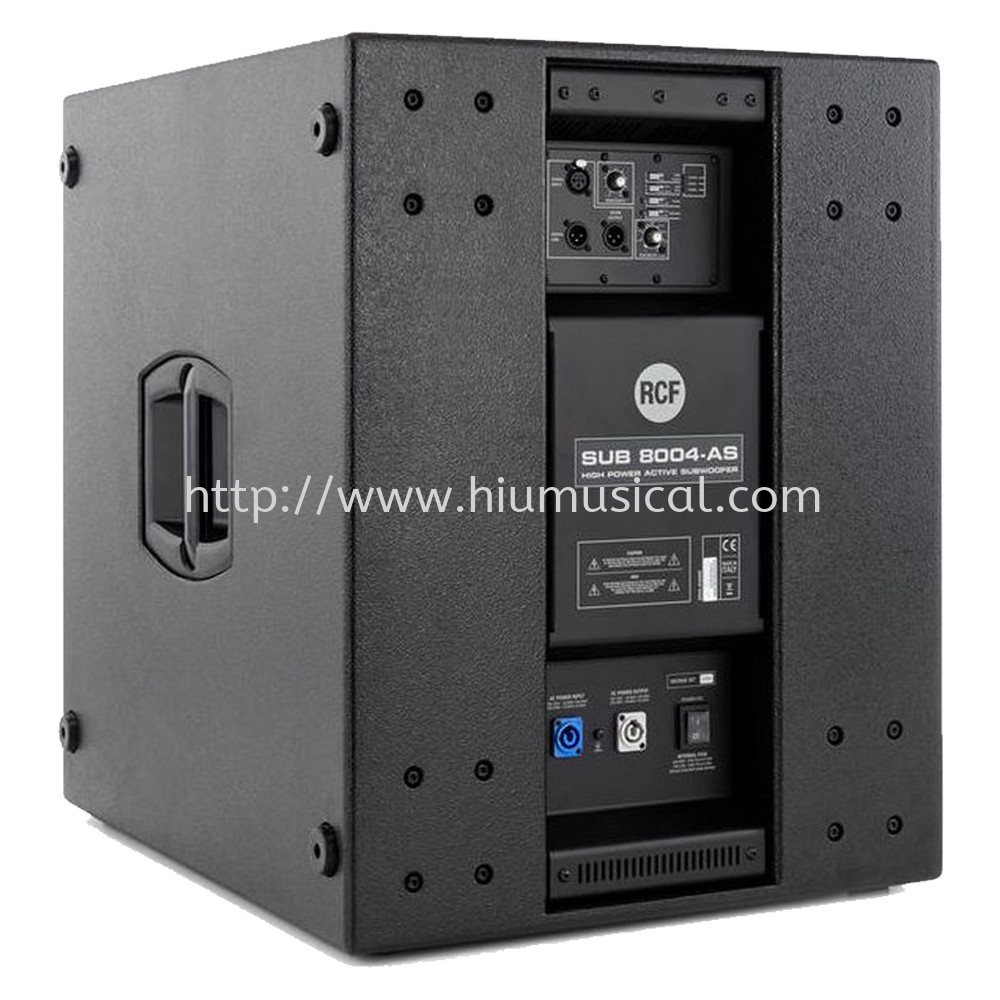 SUB 8004-AS ACTIVE SUBWOOFER RCF Subwoofer Speaker Loud Speakers Johor  Bahru JB Malaysia Supply Supplier, Services & Repair | HMI Audio Visual Sdn  Bhd