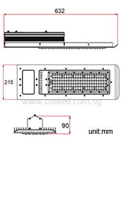 High Quality Street lights with 17500 lumens (150W)