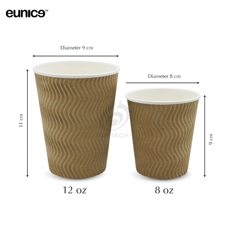 Eunice Paper Ripple Hot Cup