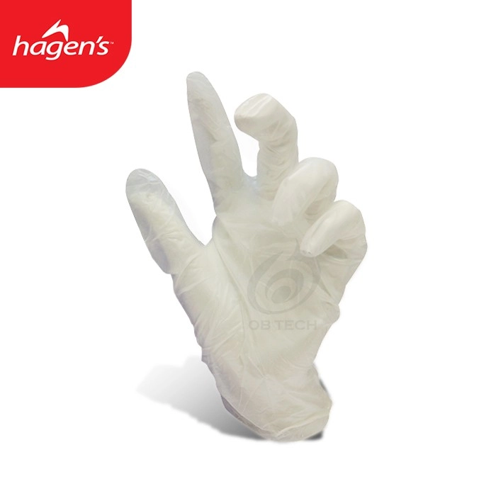  Hagen's Nitrile Blue Glove