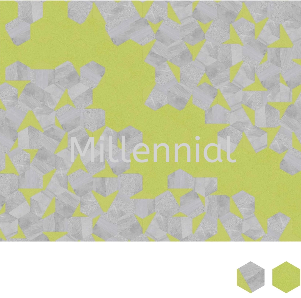 TIH-33902 - 3.2mm Millennial Hex Vinyl Plank