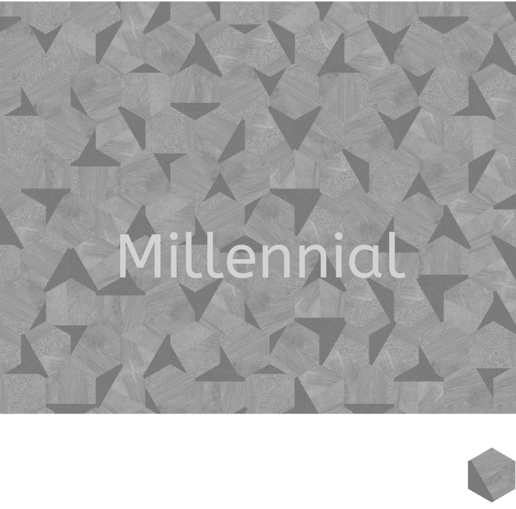 TIH-33906 - 3.2mm Millennial Hex Vinyl Plank