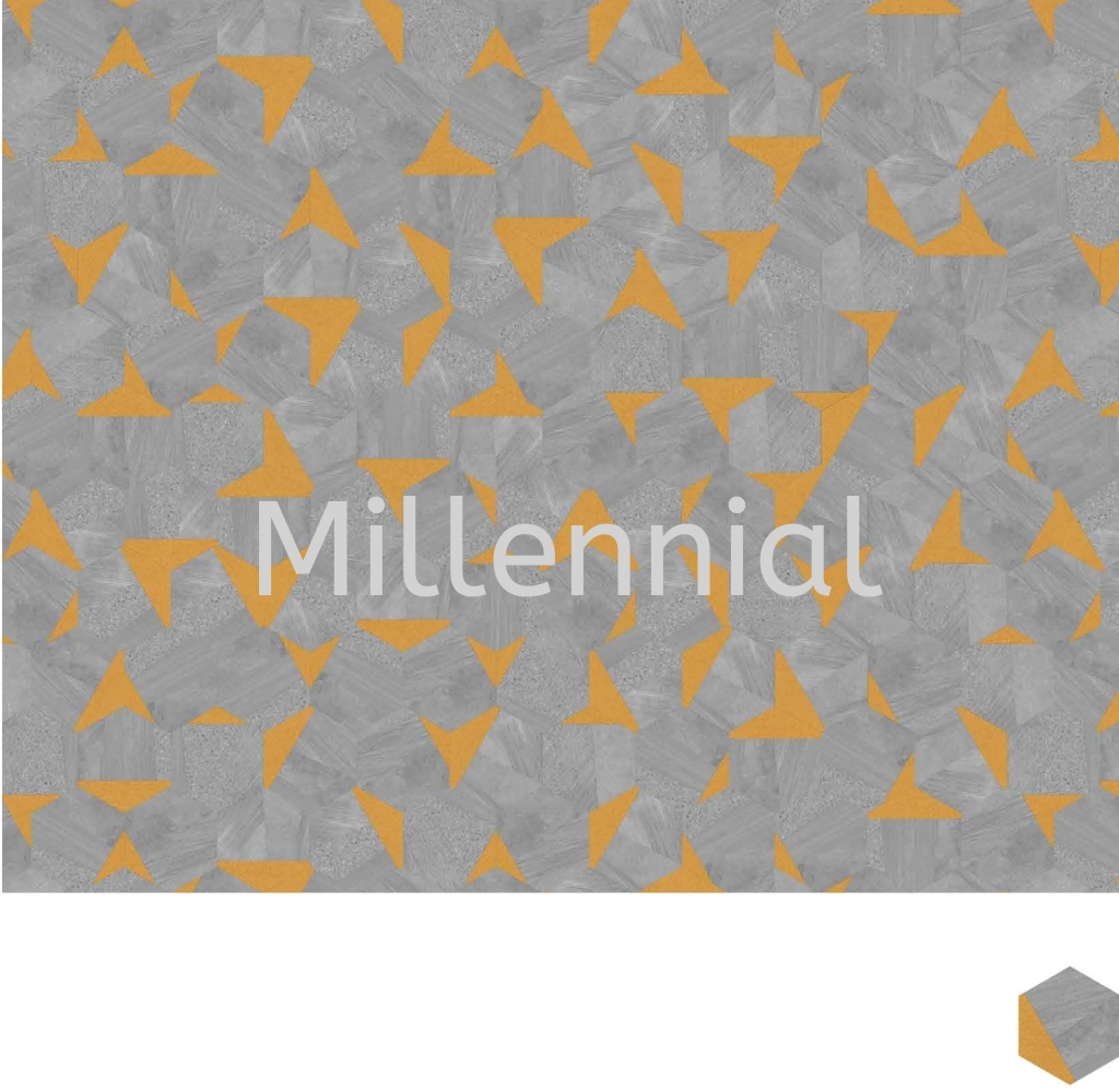 TIH-33904 - 3.2mm Millennial Hex Vinyl Plank