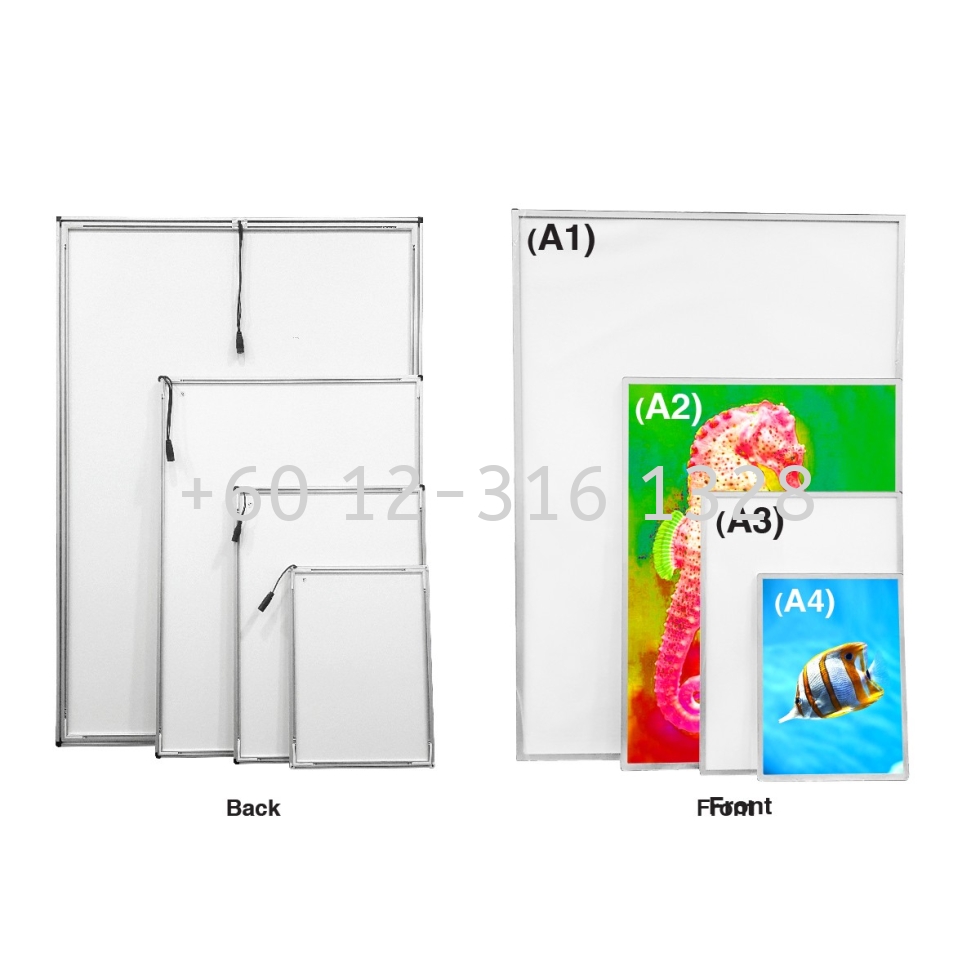 Slim Light Box LBS A4 to A1 Easel Stand Menu and Human Standee KL, Malaysia, Subang Manufacturer, Supplier | A Top Station Enterprise (M) Sdn Bhd