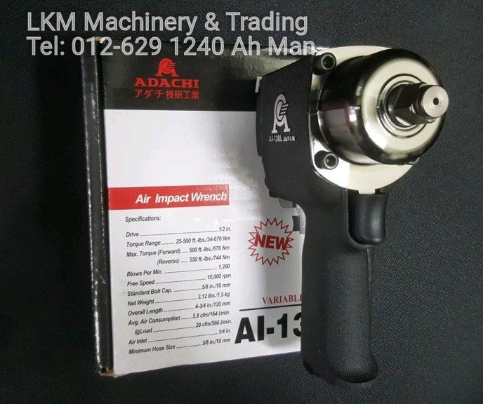 Adachi 1/2' Mini Impact Wrench AL-130 