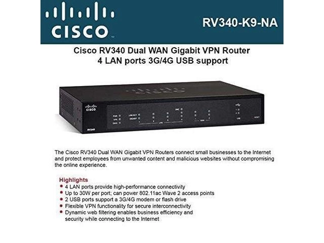 Cisco RV340-K9-G5: Dual WAN Gigabit VPN Router Selangor, Malaysia, Kuala  Lumpur (KL), Puchong Service, Installation | Brwood Technology