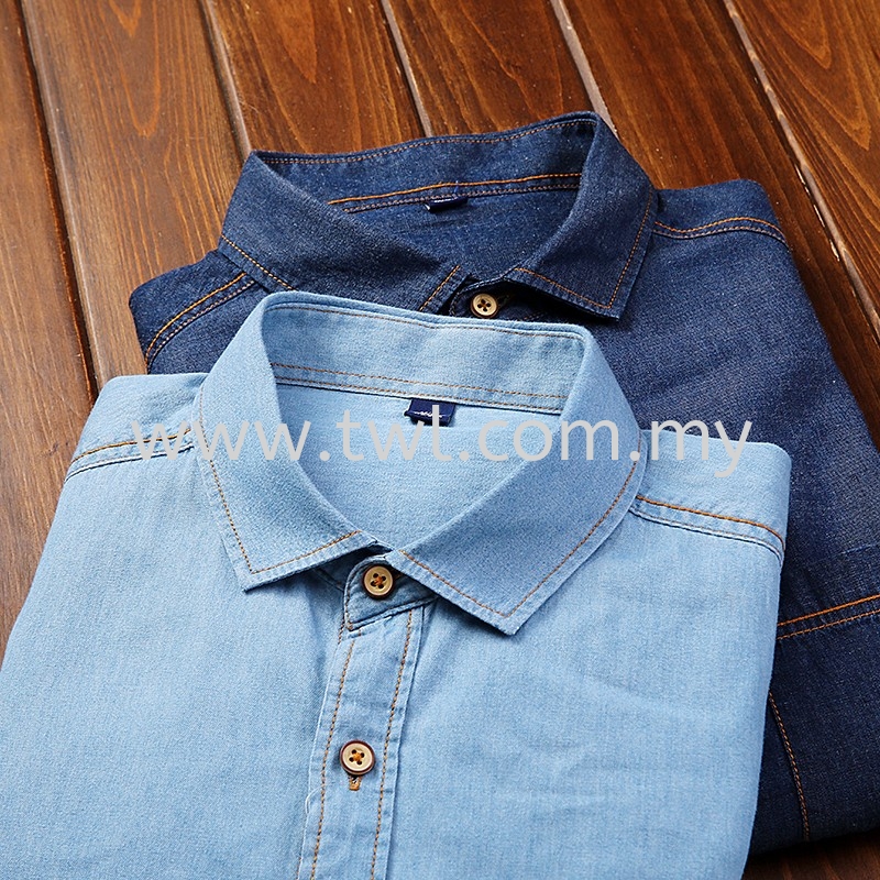 Denim Long Sleeve Uniform