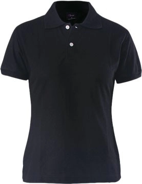 Ladies Collar T-shirt | Ladies Plain T-shirt |  Ladies T-shirt Adult | 30TC Lacoste ENZO 2183