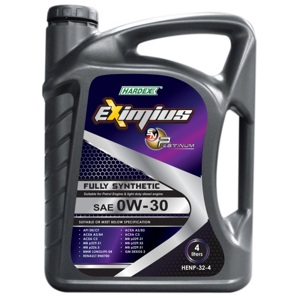 Hardex Eximius Platinum 0W-30 4L