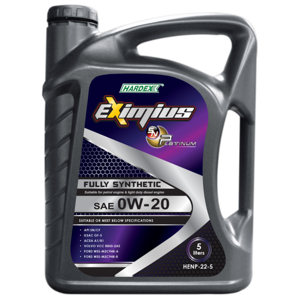 Hardex Eximius Platinum 0W-20 5L