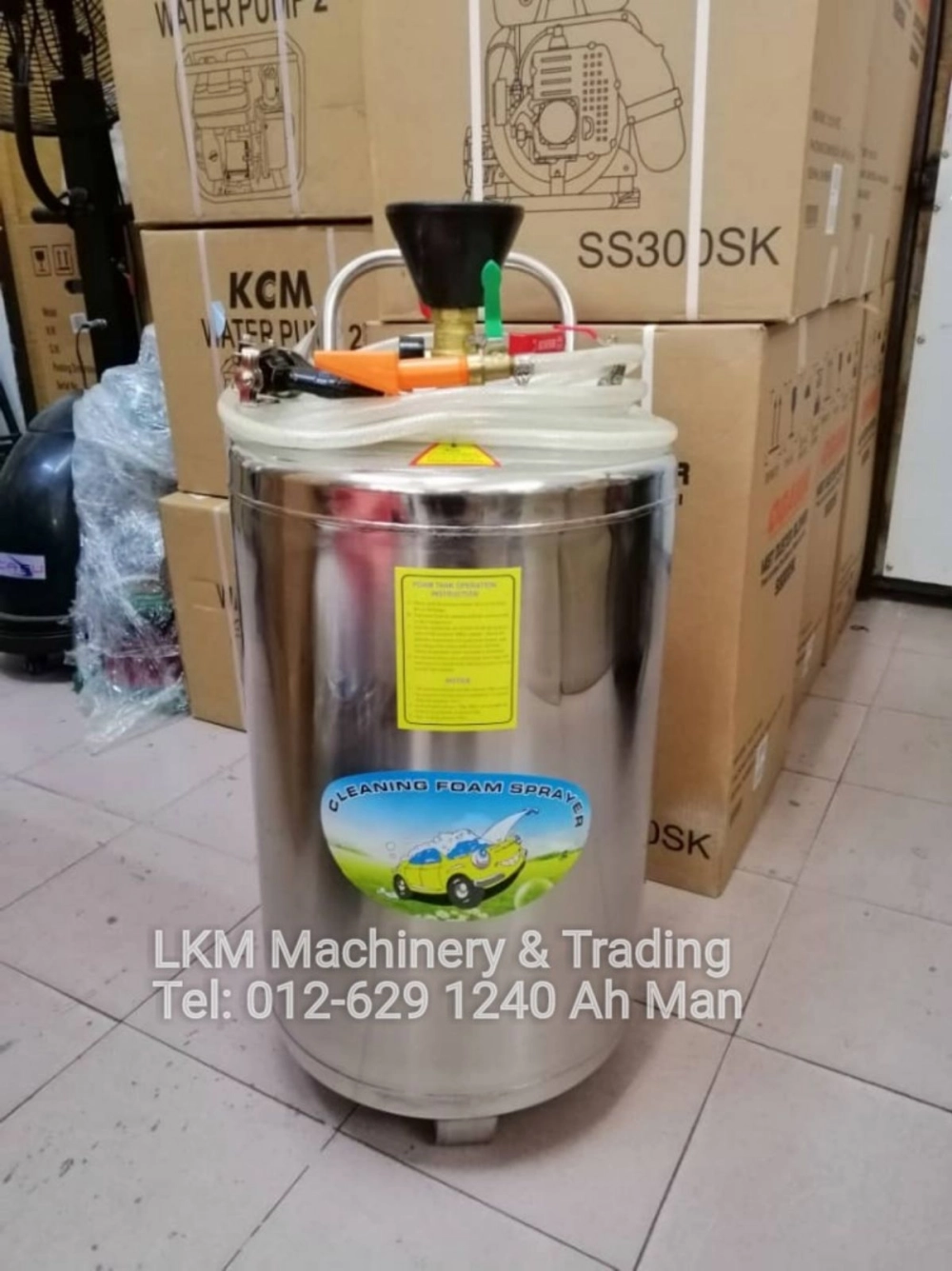 70Litre Stainless Steel 304 Snow Wash Tank