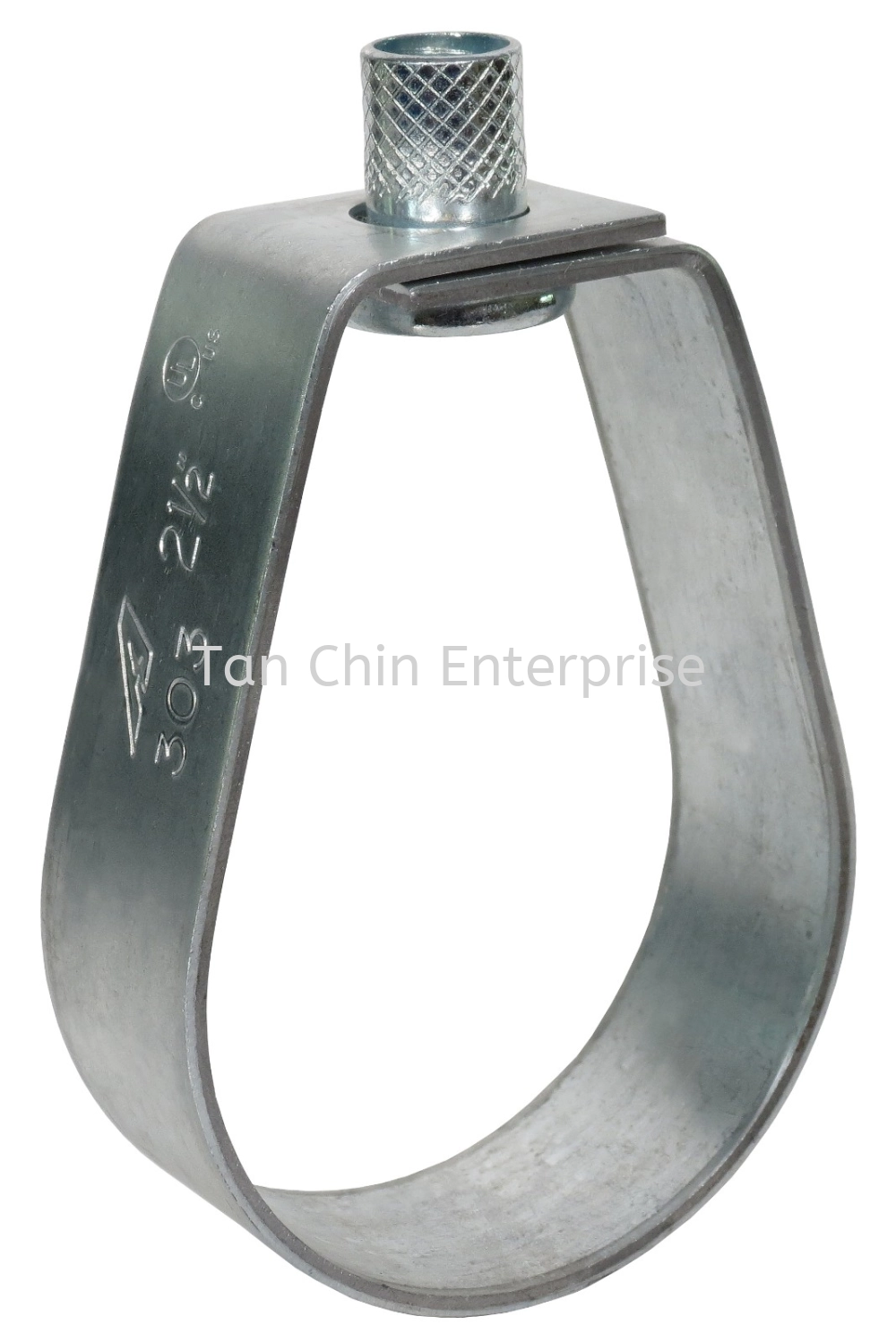 Chrome Finish Pipe Hanger Bracket