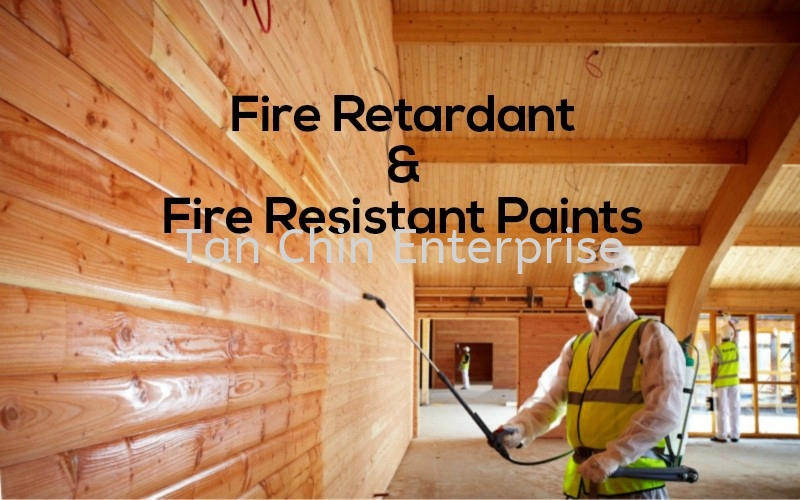 Clear Color Fire Retardant Paint for Timber