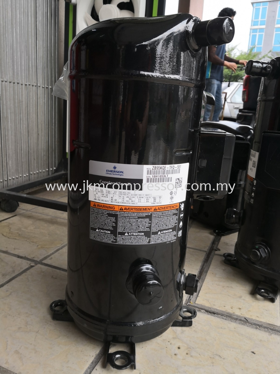 COPELAND SCROLL COMPRESSOR ZR / ZP / ZB / ZRD / ZF / ZW / ZPD / ZRH SERIES