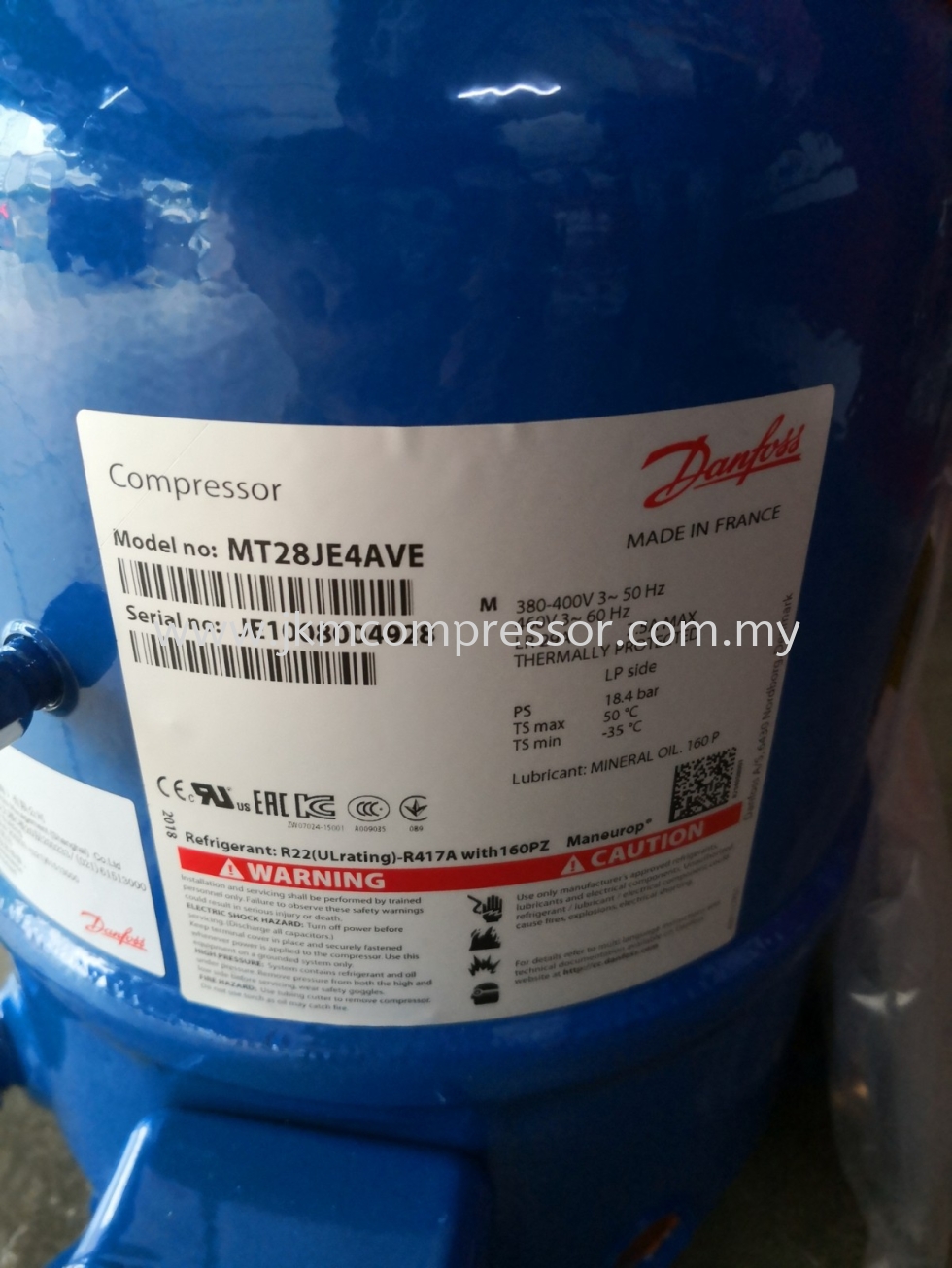 DANFOSS MANEUROP COMPRESSOR