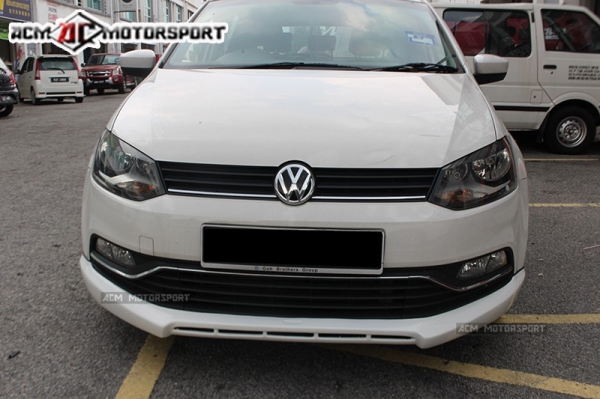 Volkswagen polo hatchback facelift bodykit