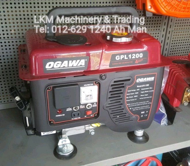 OGAWA 4 Stroke 1000W Petrol Generator, Quiet, Light Weight