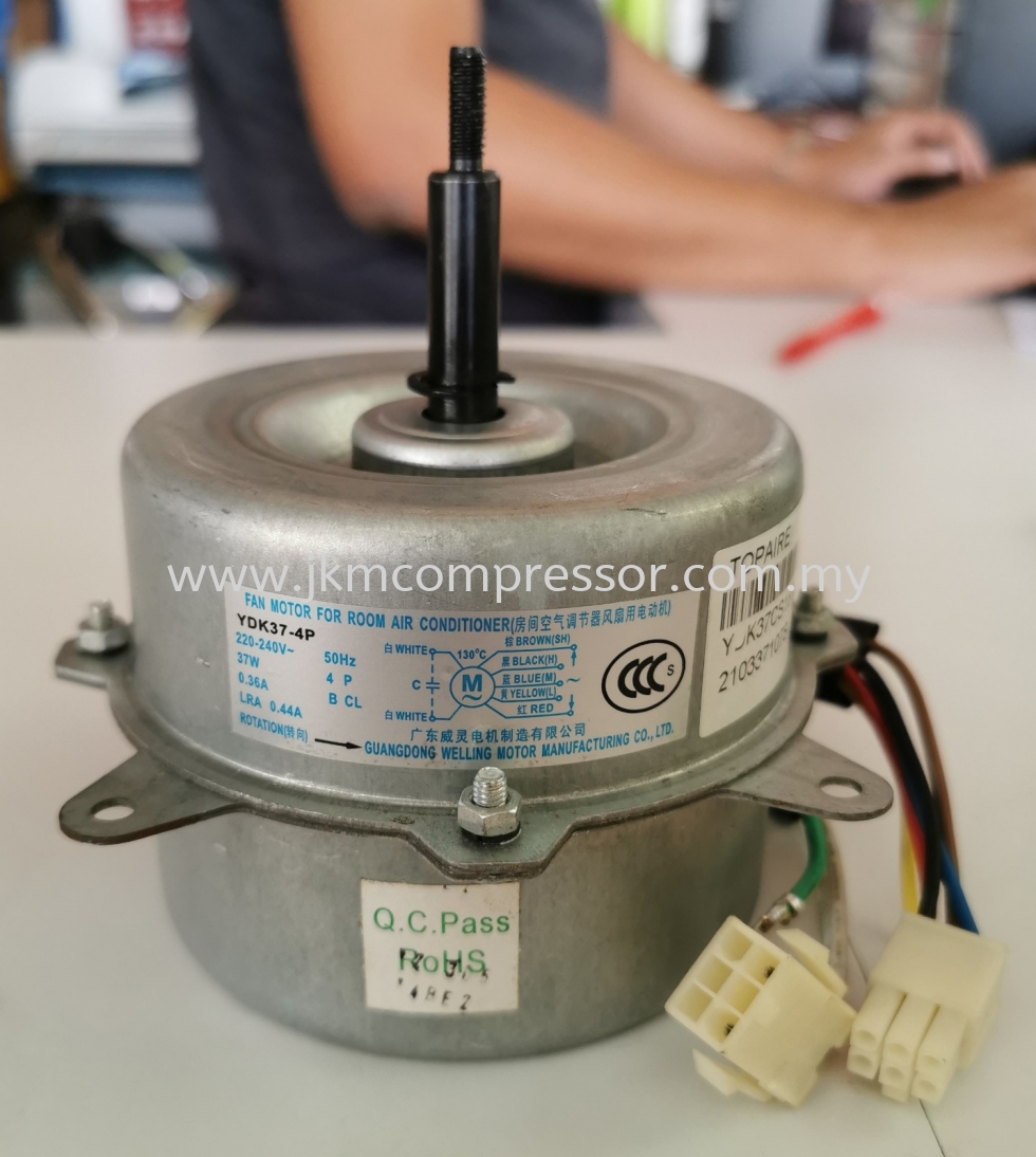 YDK37-4P - TOPAIRE YDK37-4P FAN MOTOR ; 220-240V 4P 37W