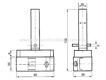 VERTEX Electrode Holders (STAINLESS) For EDM