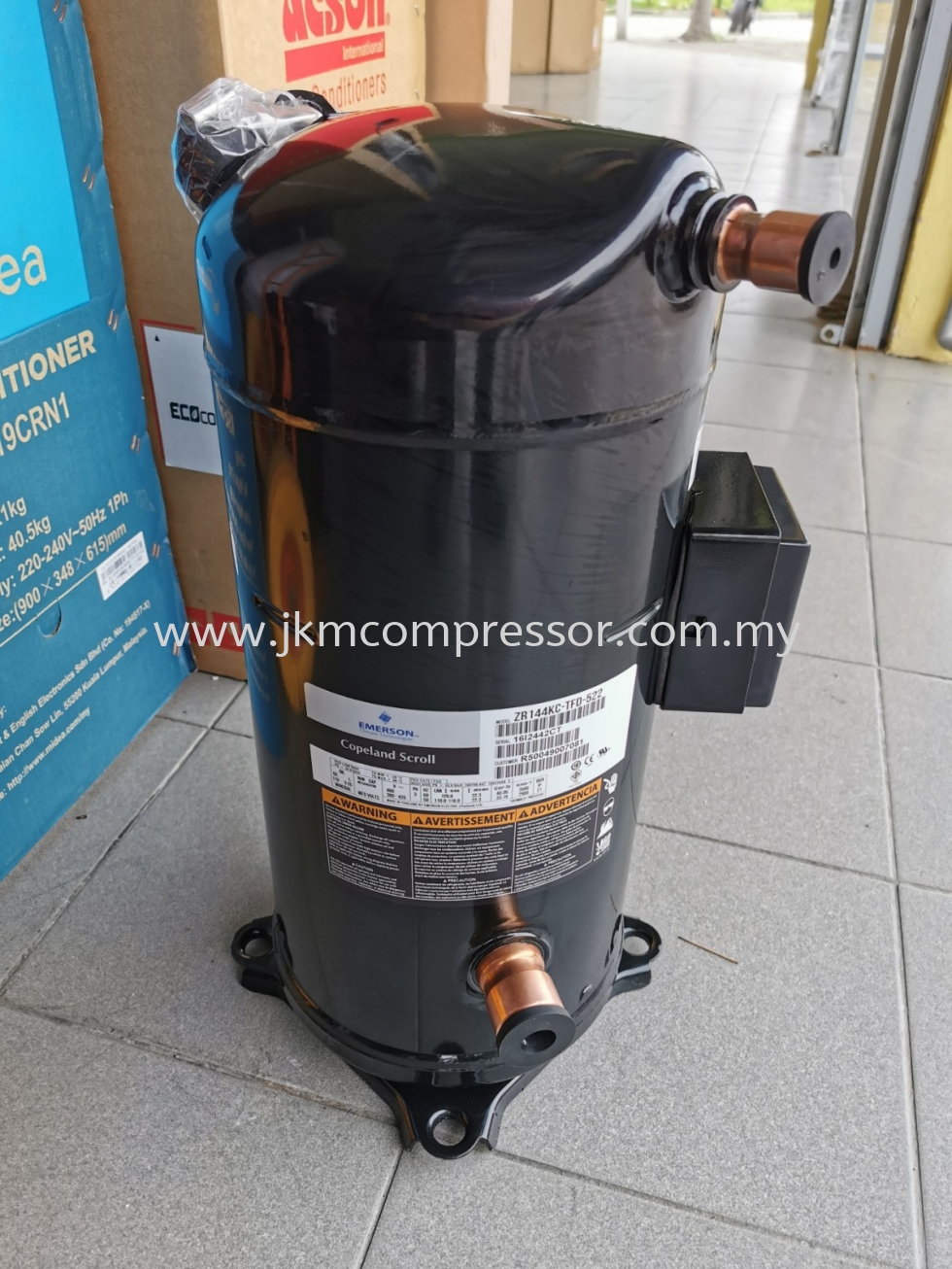 COPELAND SCROLL COMPRESSOR ZR / ZP / ZB / ZRD / ZF / ZW / ZPD / ZRH SERIES