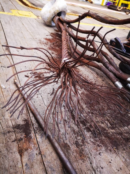 Cable Socketing on Board Ships 