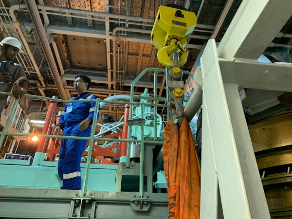 Engine Room Crane