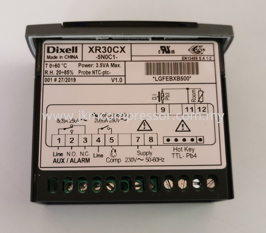 DIXELL DIGITAL TEMPERATURE CONTROLLER / DIGITAL THERMOSTAT